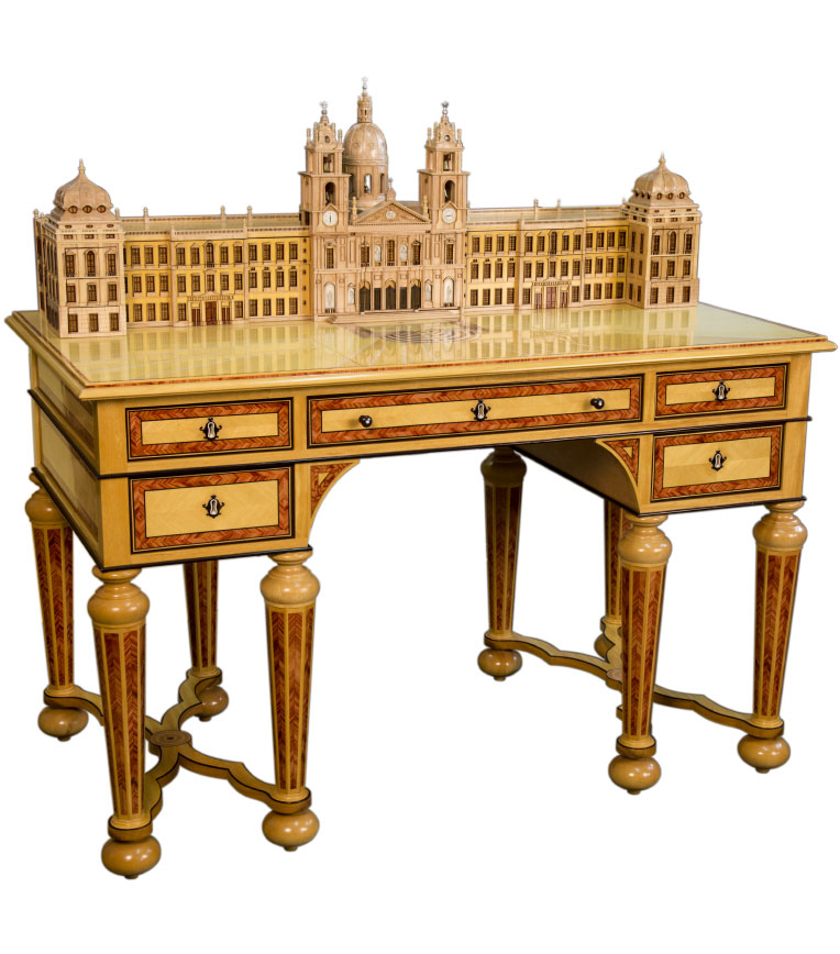 Secretária de Luxo Palácio e Convento de Mafra Patrimonio da Humanidade